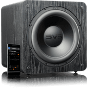 SVS SB-2000 Pro, 12" Driver, 1500+ Watts Peak Power Sealed Subwoofer - Black Ash
