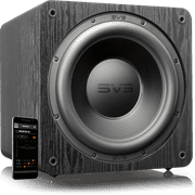 SVS SB-3000, 13" Driver, 2500+ Watts Peak Power Sealed Subwoofer - Black Ash