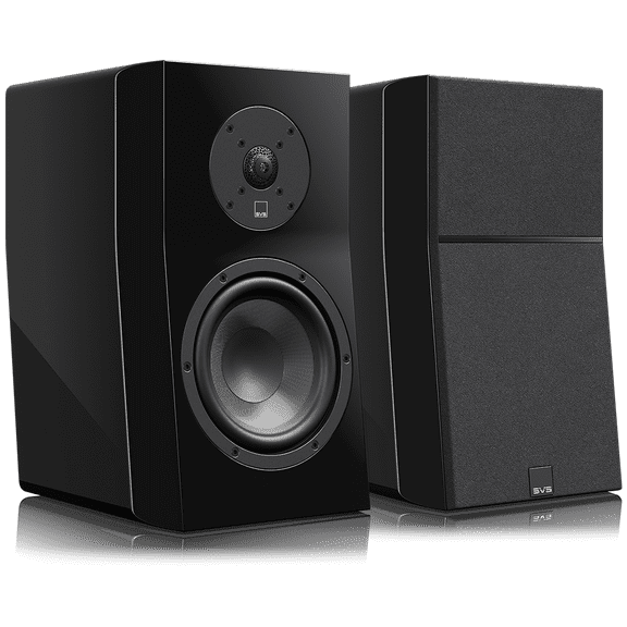 SVS Ultra Evolution Bookshelf, Flagship Reference Speaker, Diamond Coated Tweeter - Pair - Piano Gloss White