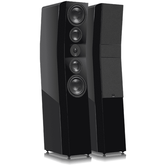 SVS Ultra Evolution Titan, Flagship Reference Tower Speaker, Diamond Coated Tweeter, Quad 6.5" Woofers - Piano Gloss Black