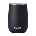 thumbnail image 1 of S'well 14 oz Onyx Black Double-Walled Stainless Wine Tumbler with Lid, 1 of 6