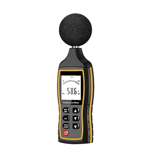 SW-523/524 Portable Sound Level Meter Digital Handheld DB Sonometros Noise 30-130dB Decibel Monitor ,Feature Packed