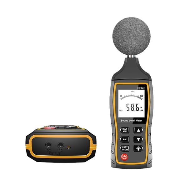 SW 523 524 Sound Level Meter 30 to 130 dB Detector Digital Professional Decibelimeter Noise Level Decibel Meter