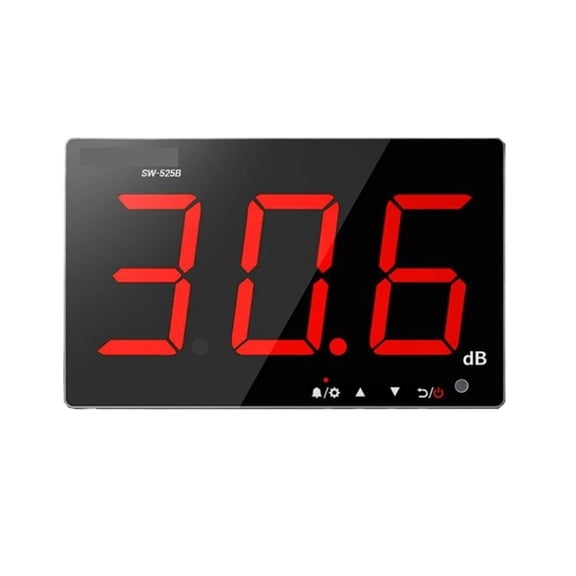 SW-525 30-130dB Digital Sound Level Meter Wall Mounted Noise Decibel Meter dB Detector Professional Decibelimeter