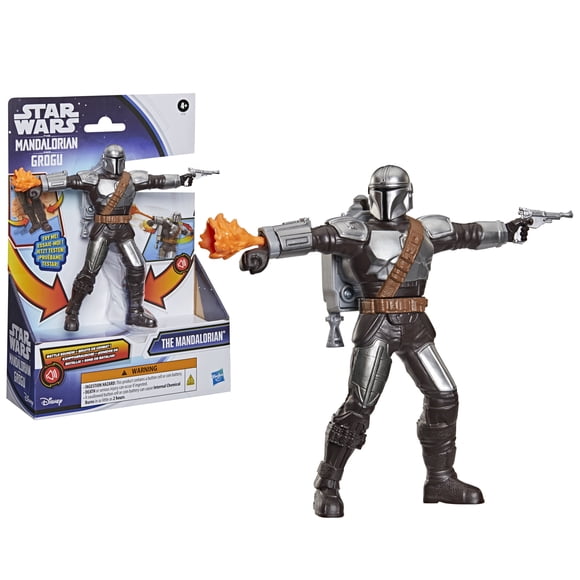 Star Wars The Mandalorian Action FX Action Figure, Star Wars Toys (6")