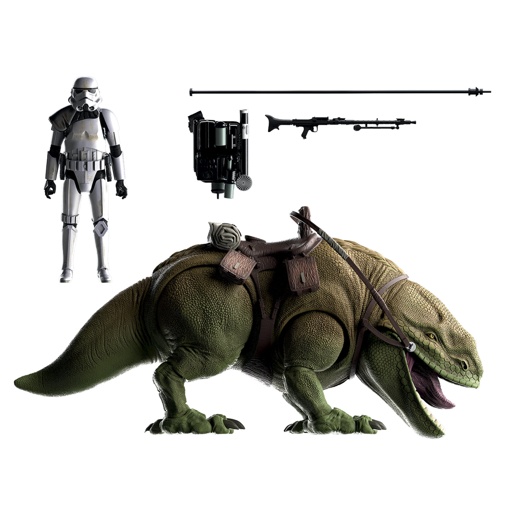 【新品】Star Wars The Black Series Dewback Star Wars Black Series Dewback & Sandtrooper Action Figures (6 in