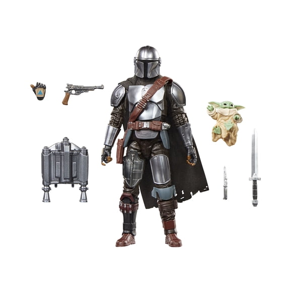 Star Wars The Black Series The Mandalorian & Grogu Deluxe Action Figure (6")