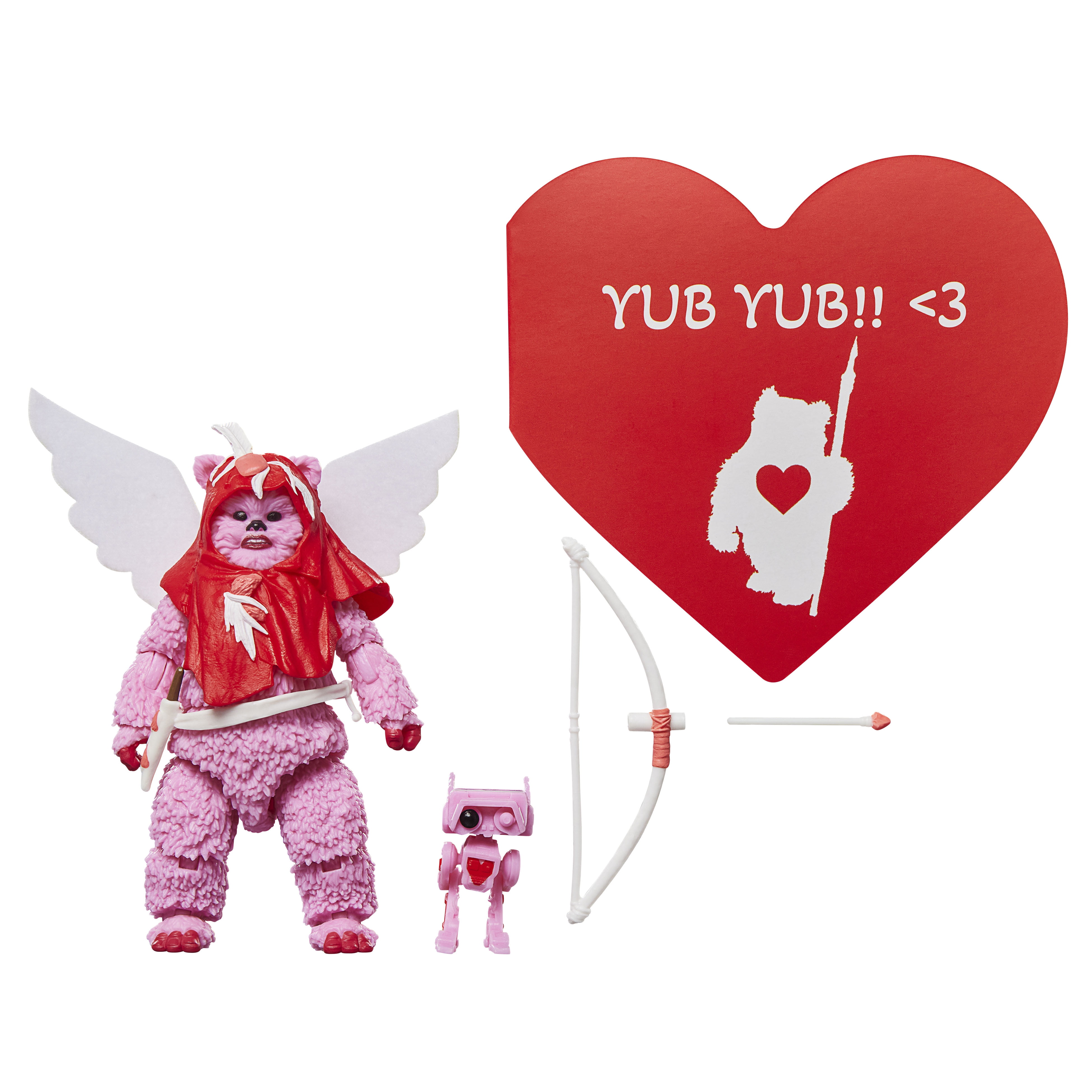Star Wars The Black Series Ewok (Valentine’s Day Edition) Action Figure (6”)