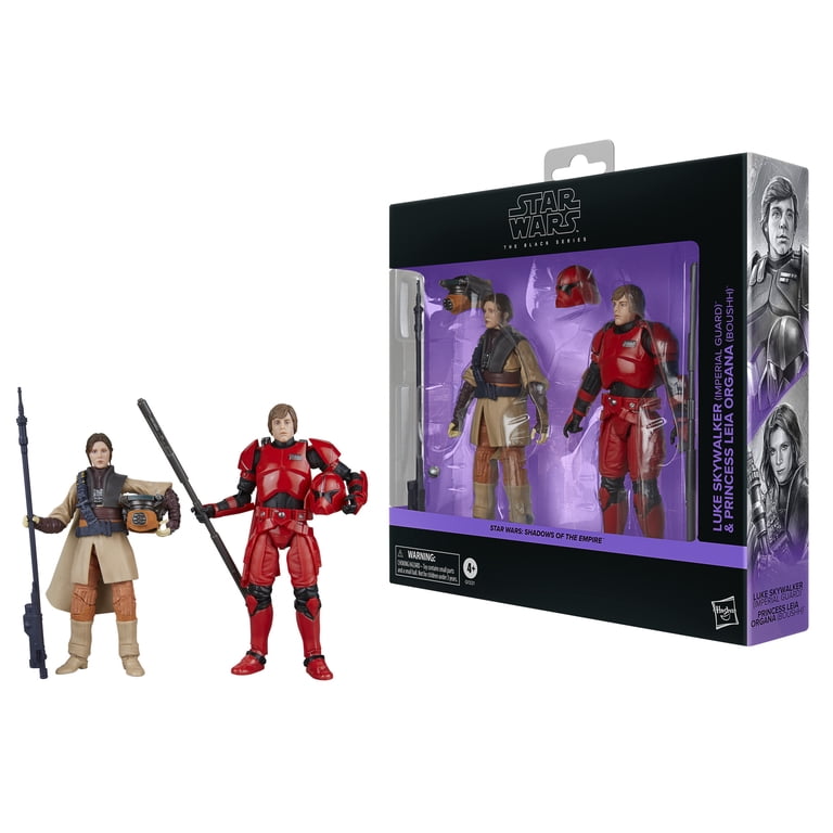 Star Wars The Black Series Luke Skywalker & Leia Organa, Shadows