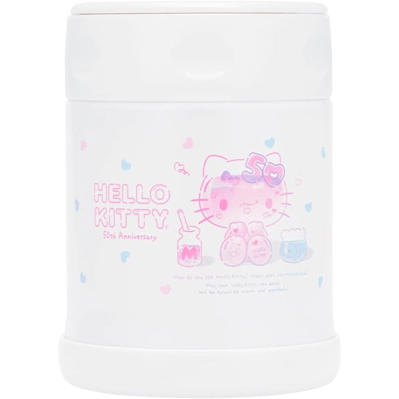SW-EAE35KT Stainless Steel Food Jar, 12-Ounce, Hello Kitty Collection 50th Anniversary LTD