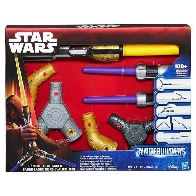 SW: Jedi Knight Lightsaber (4) Star Wars Bladebuilders Hasbro