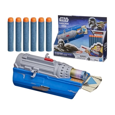 NERF Star Wars The Mandalorian Rocket Gauntlet, Star Wars Toys for Boys & Girls Ages 5+