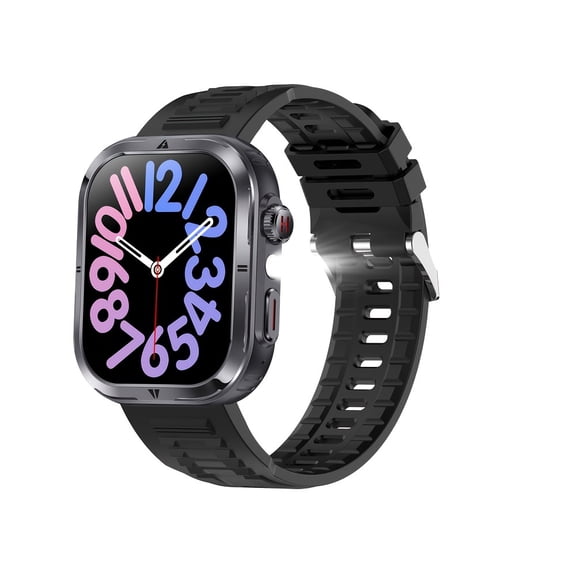 SW-MK86 Smart Watch, 2.01" HD TFT Display, Wireless 5.0 Call, AI Voice, SOS, Wi-Fi, USB Charging, for Men & Women