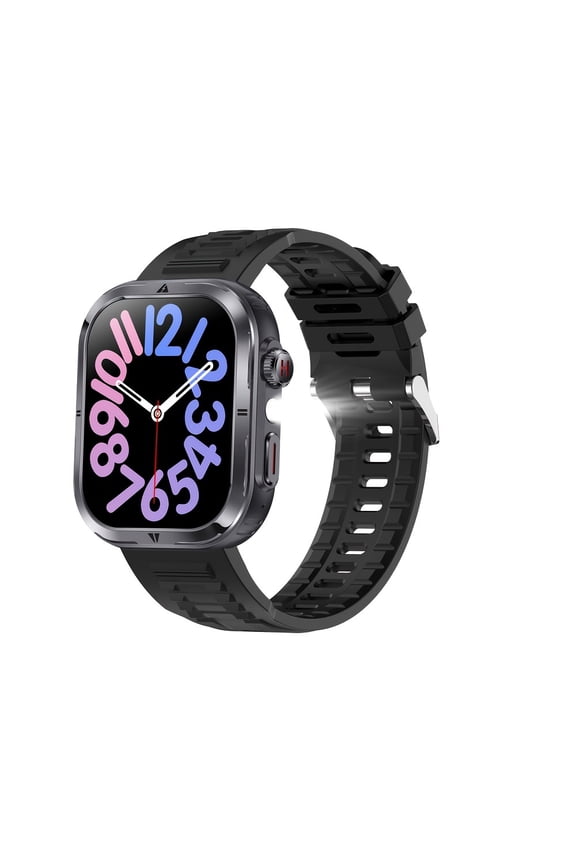 SW-MK86 Smart Watch, 2.01" HD TFT Display, Wireless 5.0 Call, AI Voice, SOS, Wi-Fi, USB Charging, for Men & Women