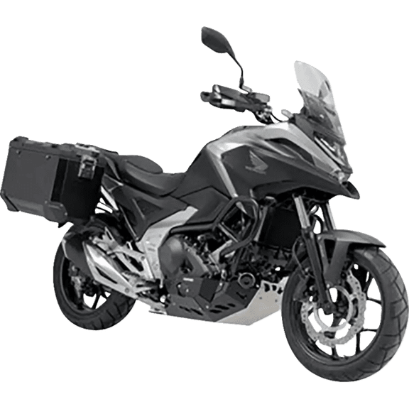 SW-MOTECH TRAX ADV Aluminum Case System - Black - Honda NC750X '20-'24 KFT.01.841.70000/B