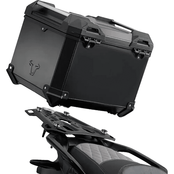 SW-MOTECH TRAX ADV Top Case System - Black - Triumph Tiger 1200/Tiger Explorer 1200 '12-'21 GPT.11.900.70000/B
