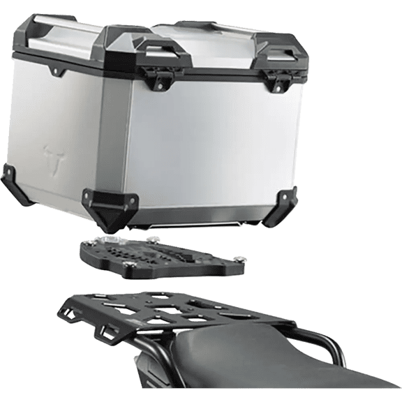 SW-MOTECH TRAX ADV Top Case System - Silver - BMW F900GS/R1250GS '21-'24 GPT.07.904.70100/S
