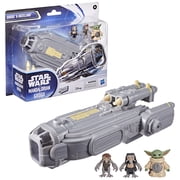 Star Wars ActionVerse Grogu & Anzellans Action Figures, 8-Inch Starship, Star Wars Toys