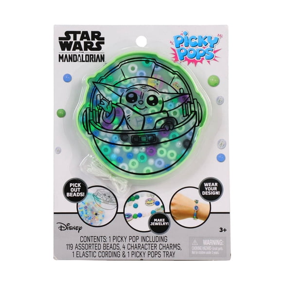 STAR WARS The Mandalorian Picky Pops, 4.5-inch Gel Fidget Toy, for Ages 3 and Up