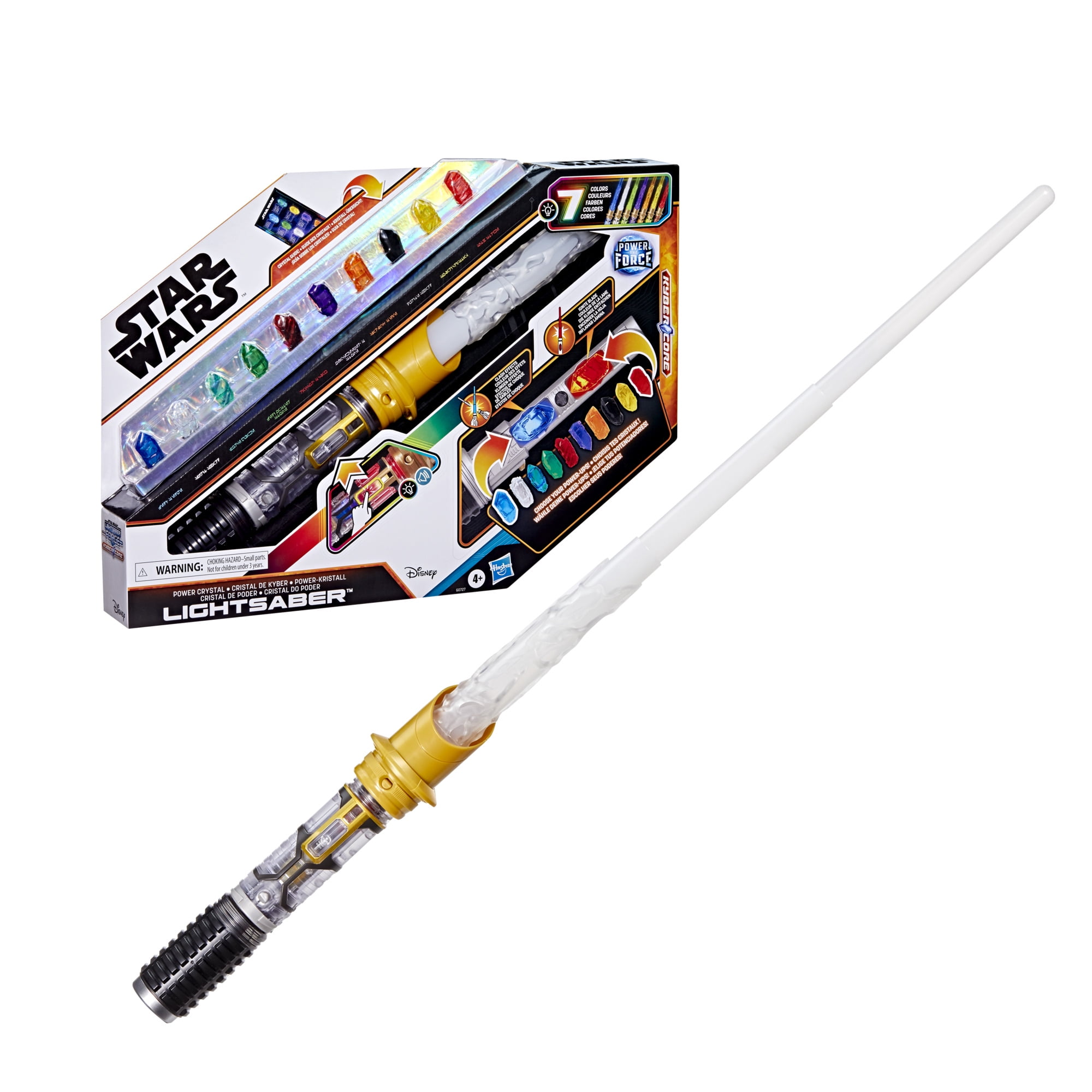 Star Wars Power Crystal Lightsaber, Costume Accessory, Lights up