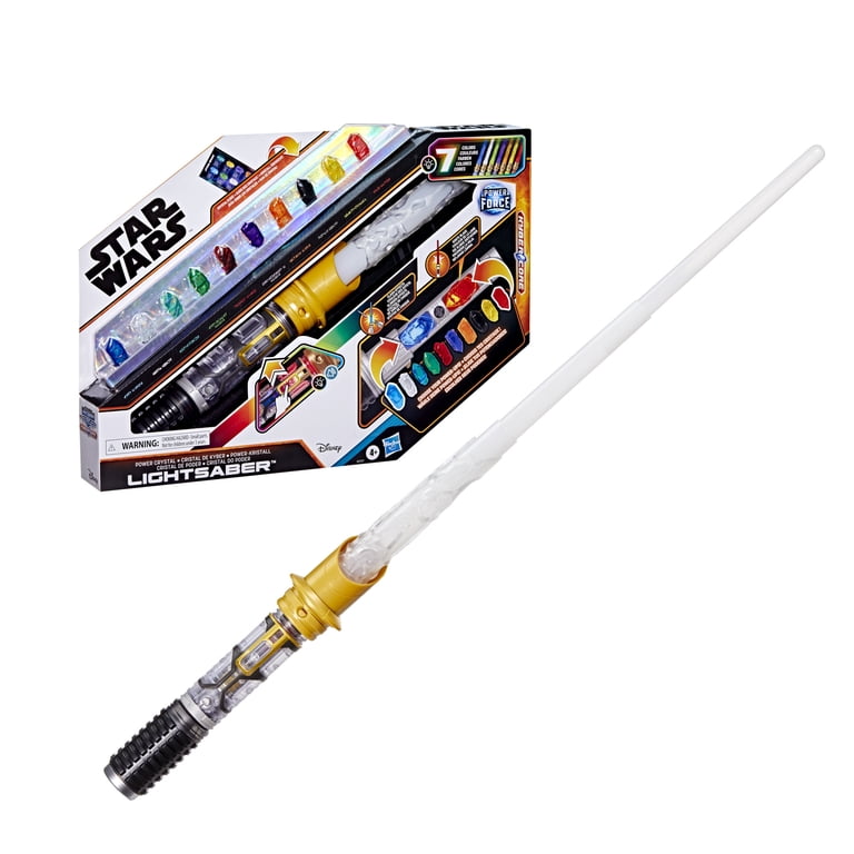 スターウォーズ ライトセーバー&カイバークリスタル Star Wars Power Crystal Lightsaber, Costume Accessory, Lights up