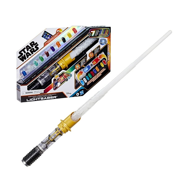Star Wars Power Crystal Lightsaber, Costume Accessory, Lights up to 7 Colors, Kids Ages 4 and up