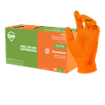 thumbnail image 1 of SW® PowerForm® PF-95OR Orange 5.9mil Nitrile Exam Gloves with TracTek Performance Grip – 100ct-2X-Large, 1 of 1