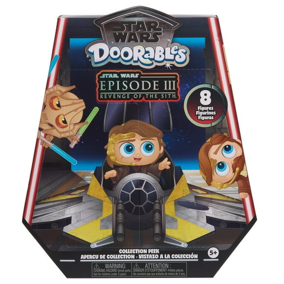 Star Wars Doorables Revenge of the Sith Collector Peek, 1.5 inch Toy for Boys and Girls Ages 5 and Up