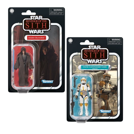 Star Wars The Vintage Collection Anakin Skywalker & Clone Commander Cody Action Figure (3.75 in.)
