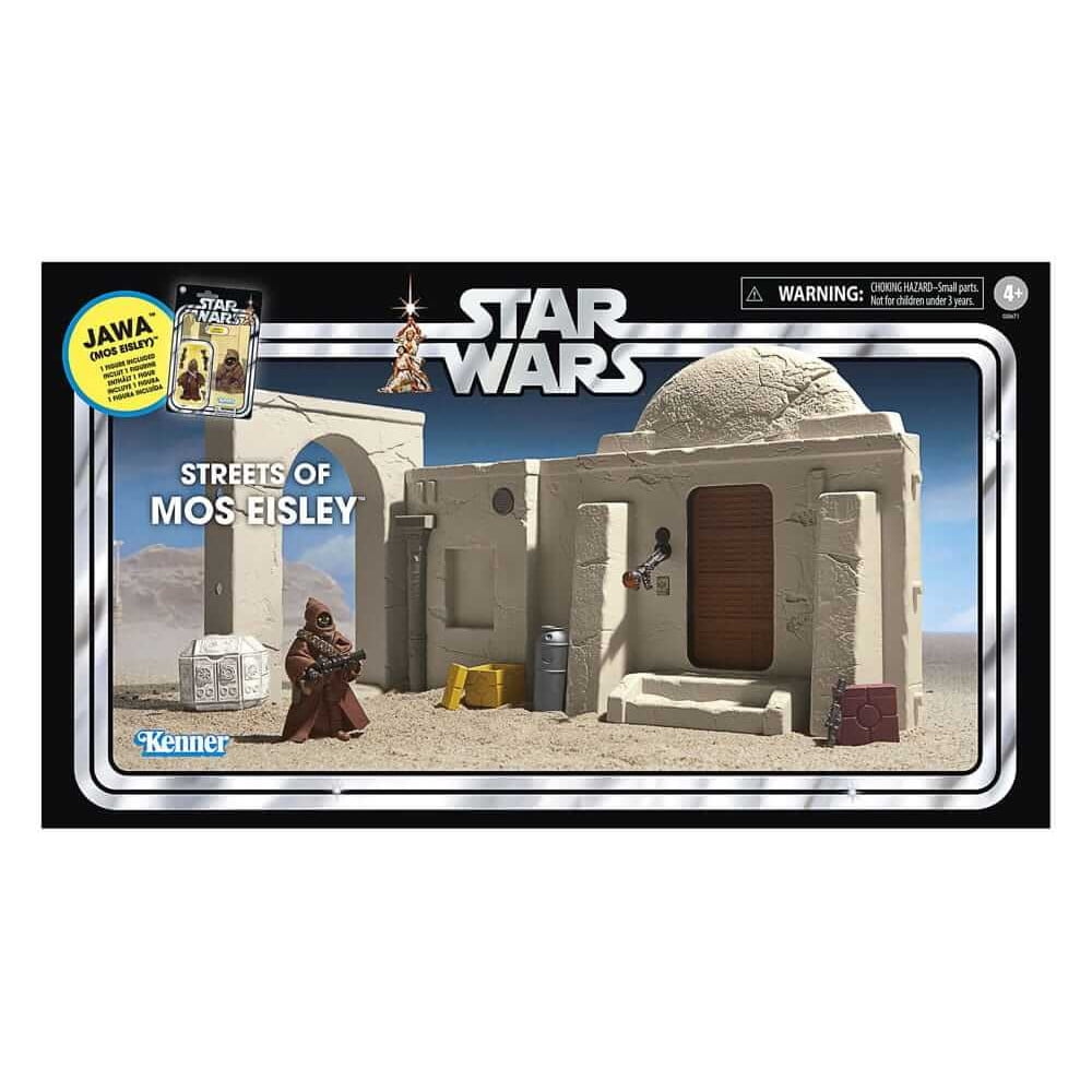 STAR WARS The Vintage Collection Streets of Mos Eisley, A New Hope 3.75 Inch Collectible Action Figure Playset