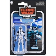 STAR WARS Hasbro The Vintage Collection Clone Trooper 501st Legion Toy,3.75-Inch-Scale The Clone Wars Action Figure,Toys Kids Ages 4 and Up NON-MINT PACKAGE