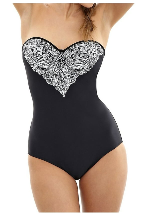 SW0940 Santorini Bandeau Swimsuit