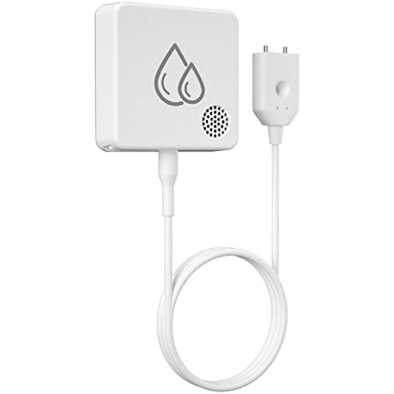 SW2 Water Leak Detector Sensor with 95dB Alarm, No Subscription Fee, Home Wireless Flood Monitor for Basement, Laundry, Pipe Leakage, Sink Overflow(Hub Required)$$Electronics Accessories
