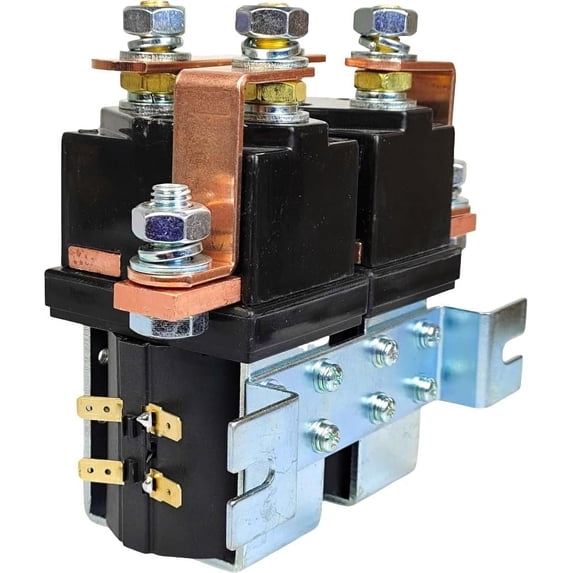 SW202 400A Reversing Solenoid Contactor Compatible with Albright Electric Heavy Duty Coil Golf Cart Electric Vehicle Material Handling (36V)