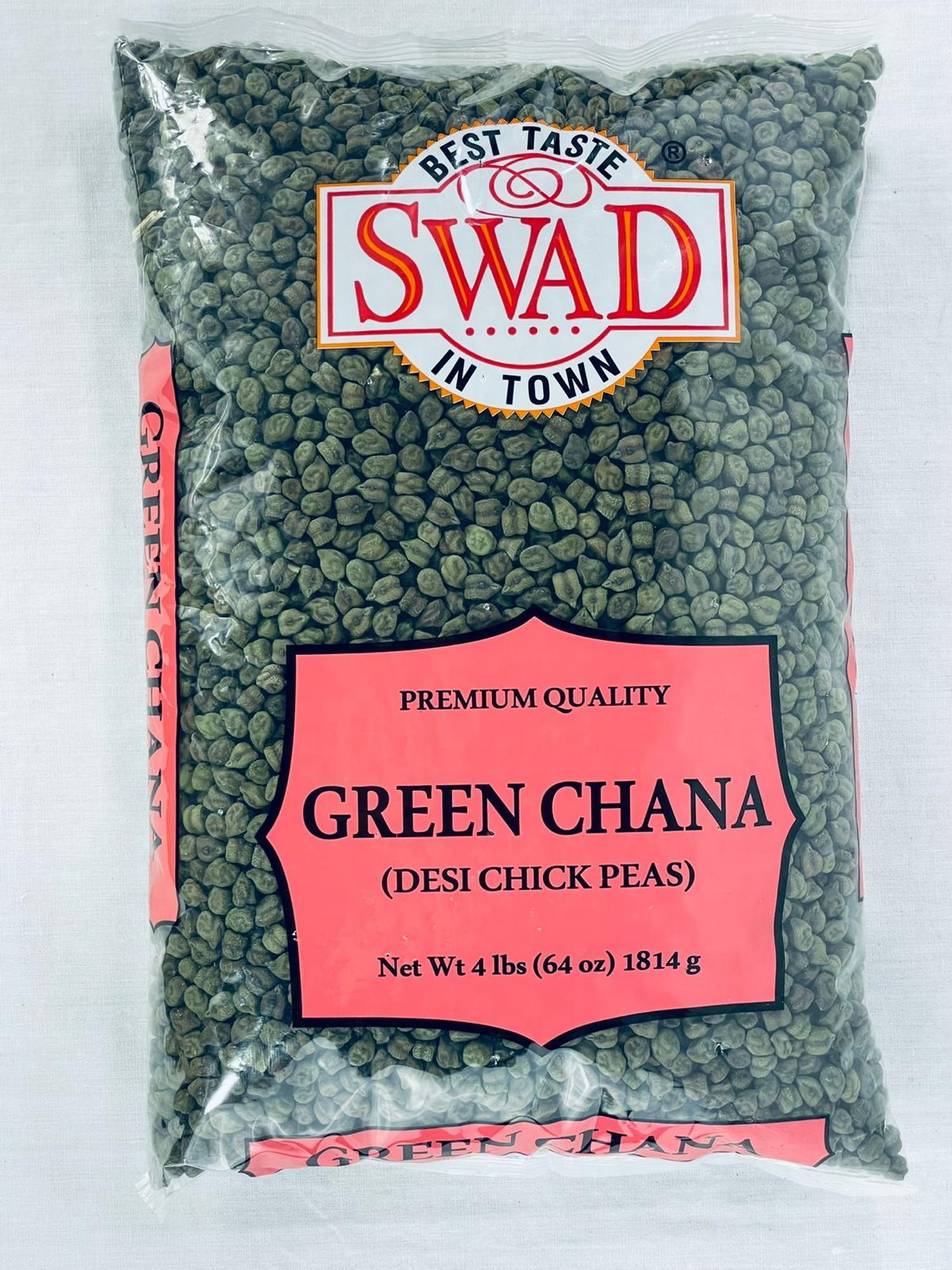 SWAD Green Chana Desi Chick Peas - 4lbs (1.81kg) - Walmart.com