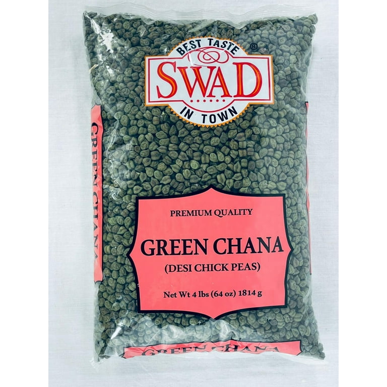 SWAD Green Chana Desi Chick Peas - 4lbs (1.81kg) - Walmart.com