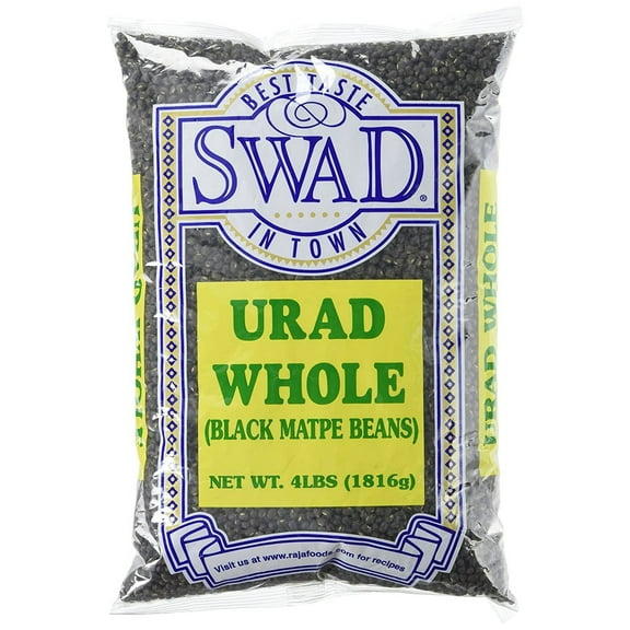 SWAD Urad Whole (Black) - 4 Pound (1816g)
