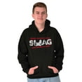 thumbnail image 1 of SWAG Controller Gamer Video Game Geek Men's Big & Tall Graphic Hoodie Brisco Brands 5X, 1 of 5