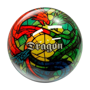 SWAG Dragon Stained Glass Poly Bowling Ball - 15lbs