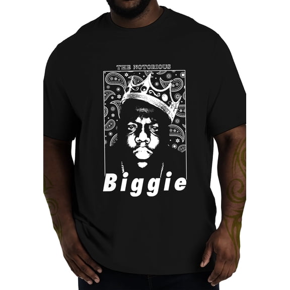 SWAG POINT 100% COTTON HIP HOP VINTAGE GRAPHIC T SHIRTS BANDANA BLK M