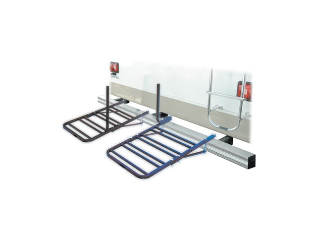 Steel Powder Coated RV 4-Bike Bumper Rack