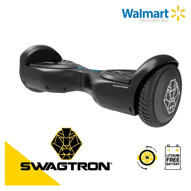 SWAGTRON Swagboard HERO Hoverboard, Dual 250W High-Torque Motors + Automatic Self-Balancing, UL2272-Compliant Lithium-Free Battery with SentryShield® Quantum Protection