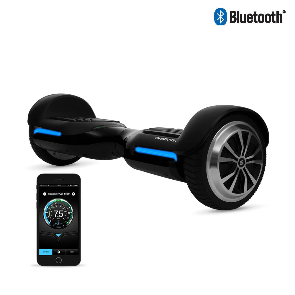 SWAGTRON T5 Sport Hoverboard with Bluetooth Speakers App enabled