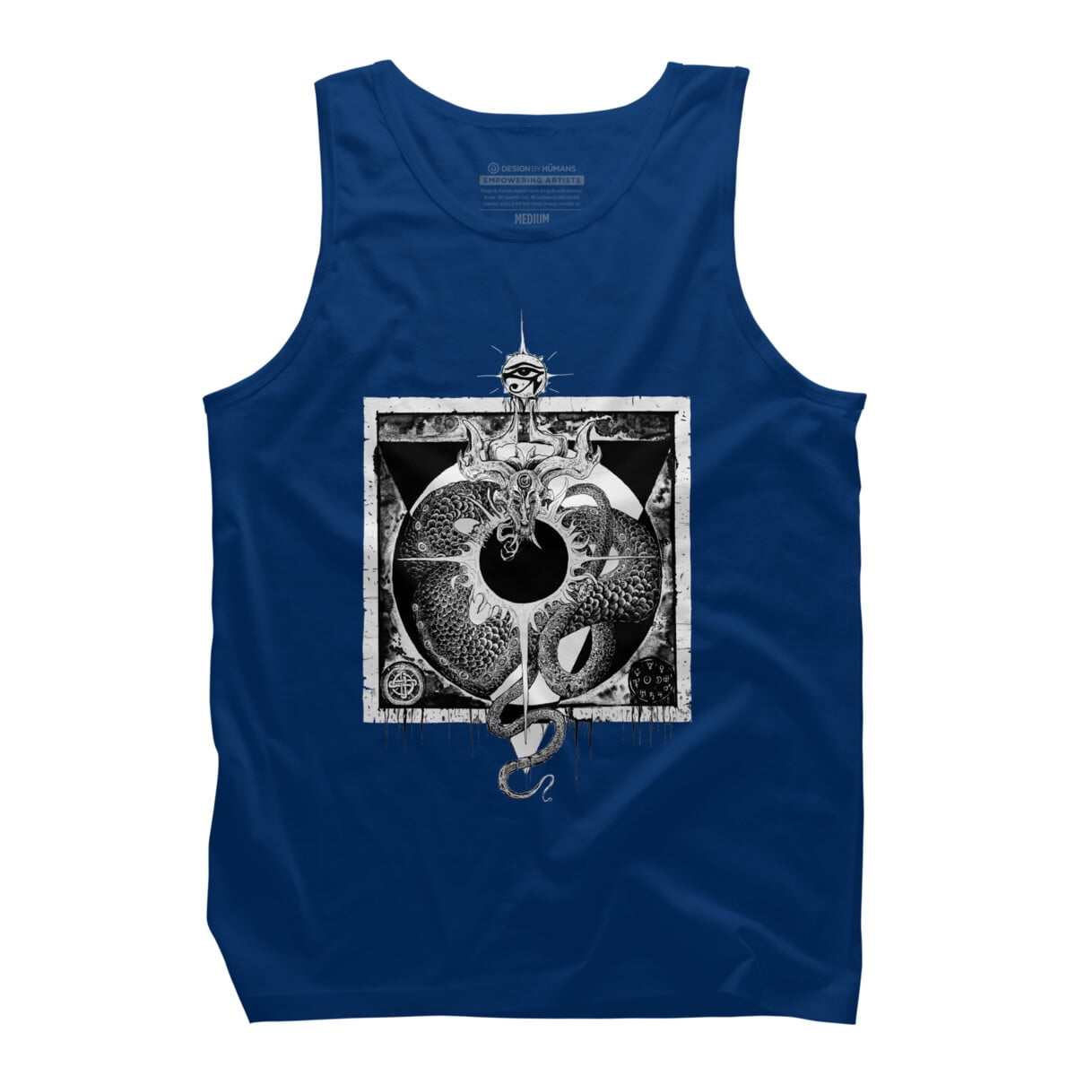 SWALLOW THE SUN Mens Charcoal Gray Graphic Tank Top - Design By Humans M -  Walmart.com