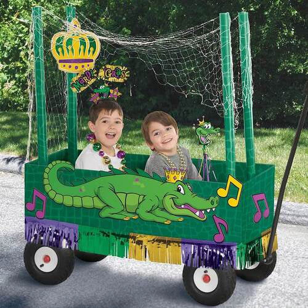 SWAMP THEME WAGON DECORATING KIT