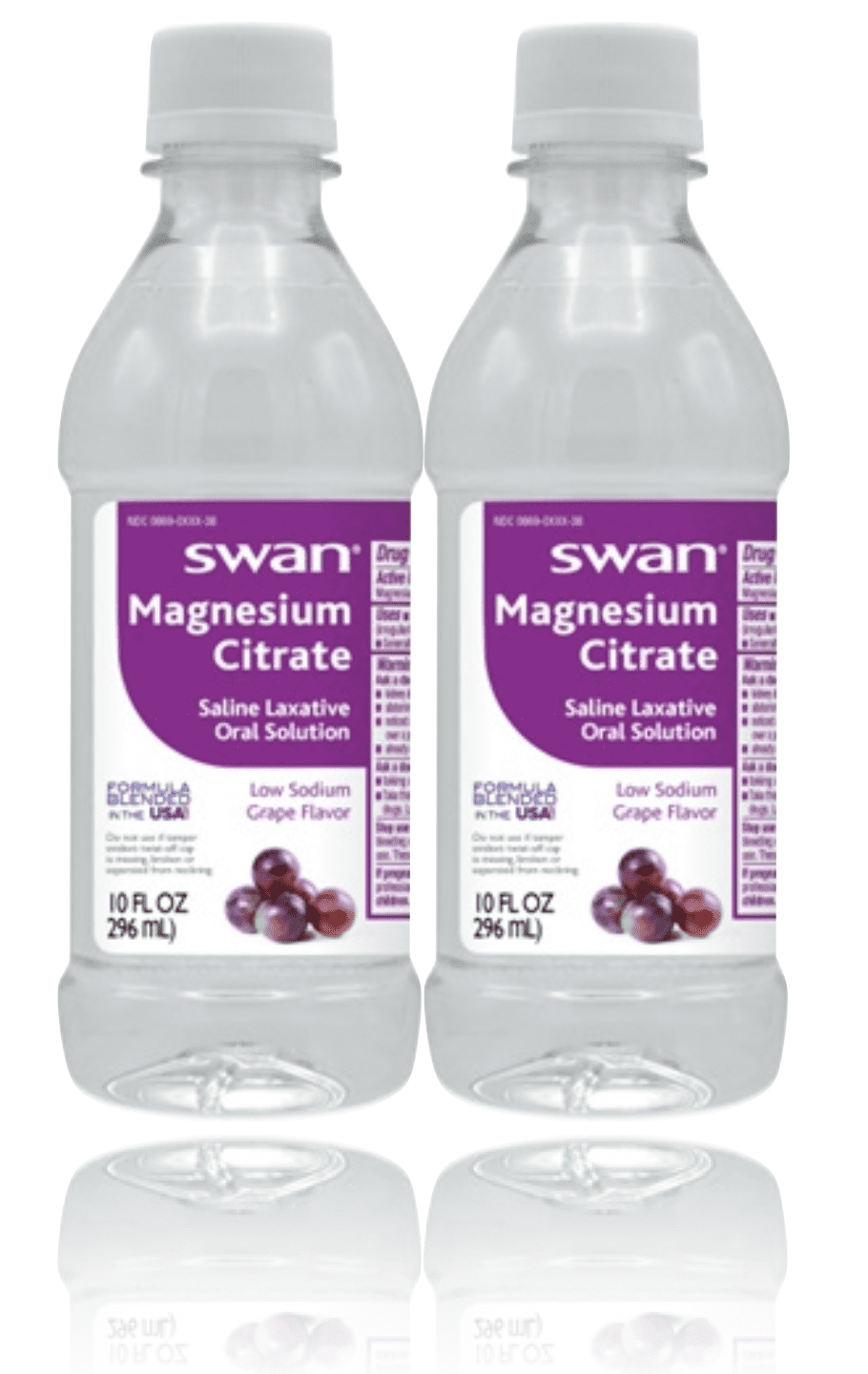 SWAN Grape Flavor Drinkable Oral Solution Magnesium Citrate Saline