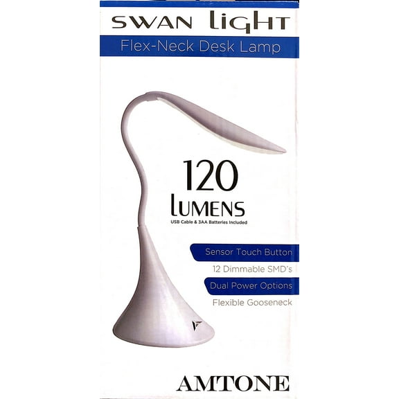 SWAN LIGHT FLEX-NECK DESK LAMP