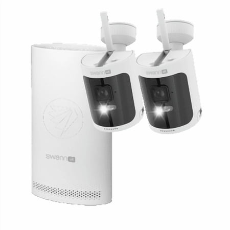 Swann AllSecure4K Wireless Security Kit with 2 x Wire-Free Cameras & NVR Tower