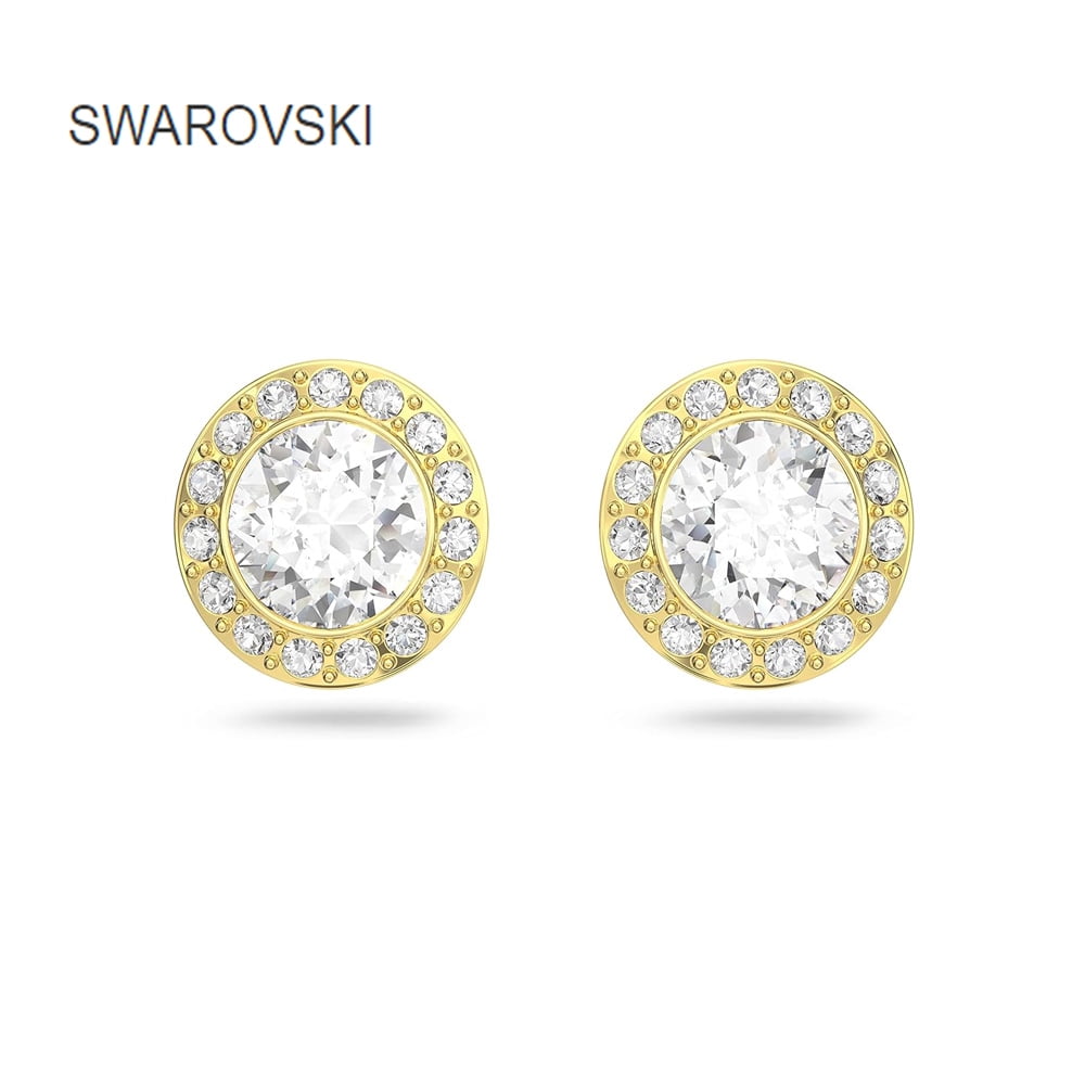 SWAROVSKI -Angelic Earring Crystal Jewelry Collection Gold Tone Finish ...
