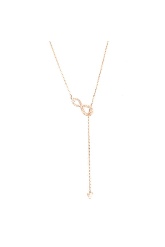 Women's Infinity Crystal Jewelry Collections, Rhodium & Rose Gold Tone Finish